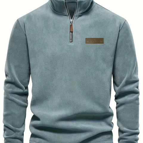 FleeceWarm™ – Herren Winter-Halbzippullover (Regular Fit)