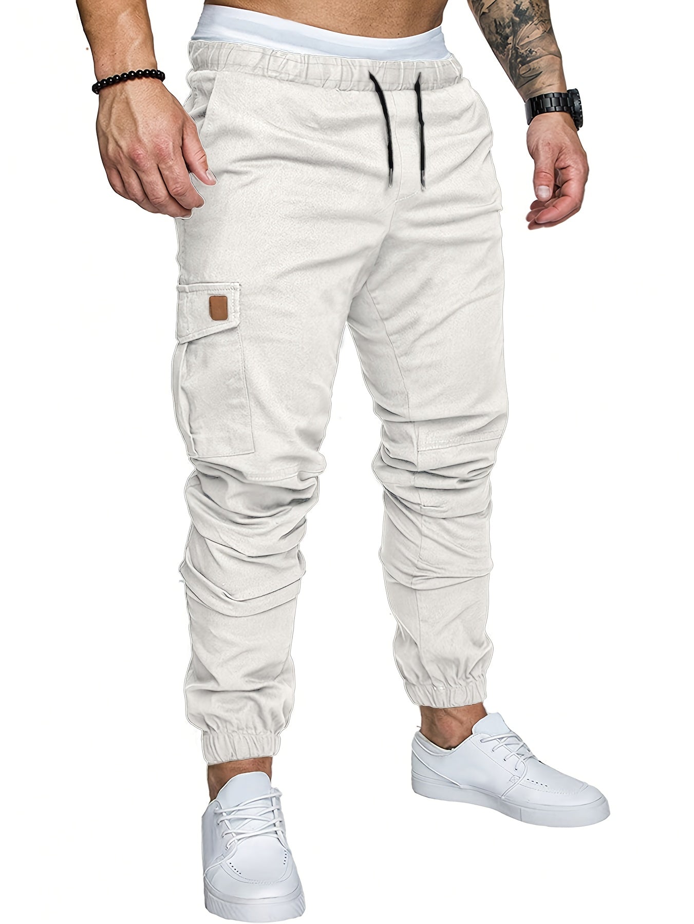 Solaro™ – Leichte Herren-Cargohose mit Kordelzugbund