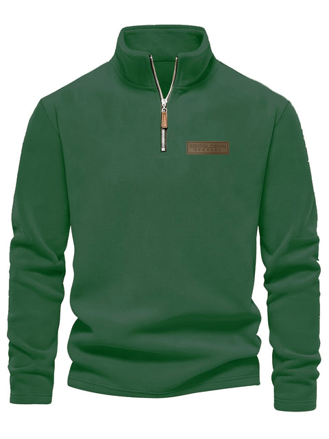 FleeceWarm™ – Herren Winter-Halbzippullover (Regular Fit)