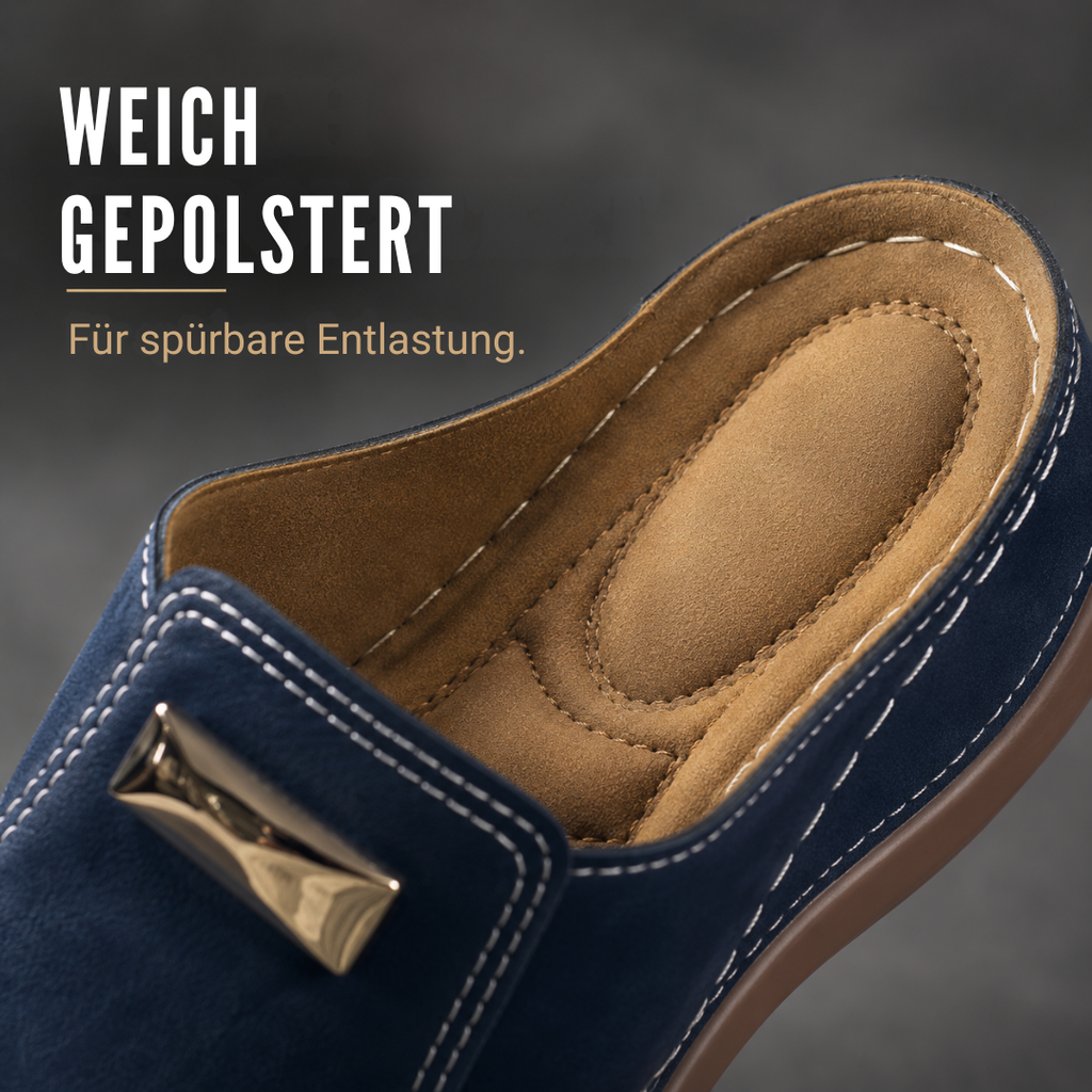 Damen Sommer Retro-Sandalen mit Keilabsatz & mattierter Textur