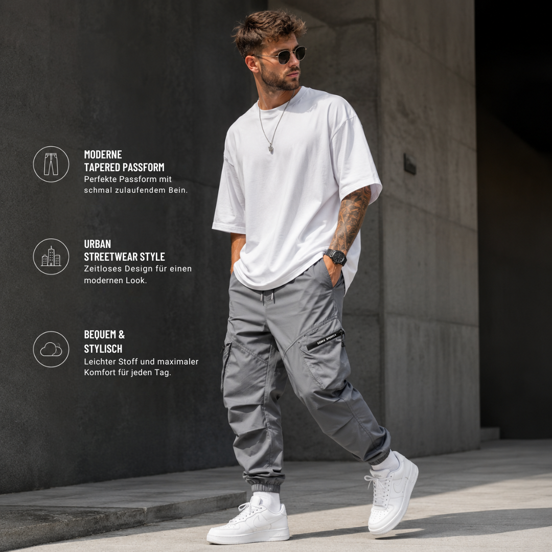 LIAM - Herren Outdoor Cargo-Hose mit Bündchen