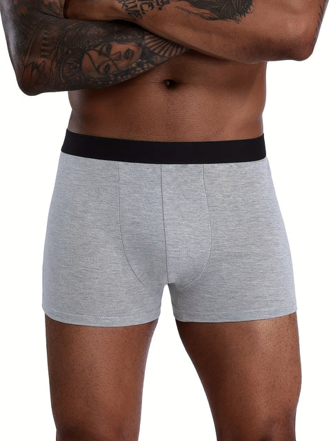 FlexCotton™ – 5er-Set bequeme, atmungsaktive Herren-Boxershorts