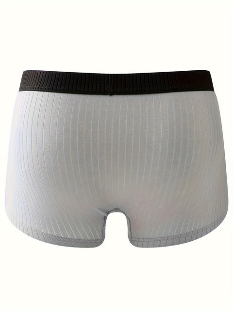 CottonEase™ – 4er-Set weiche, atmungsaktive Herren-Boxershorts