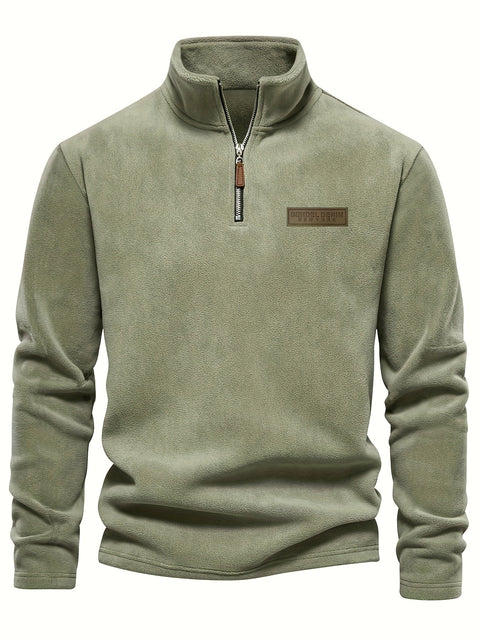 FleeceWarm™ – Herren Winter-Halbzippullover (Regular Fit)