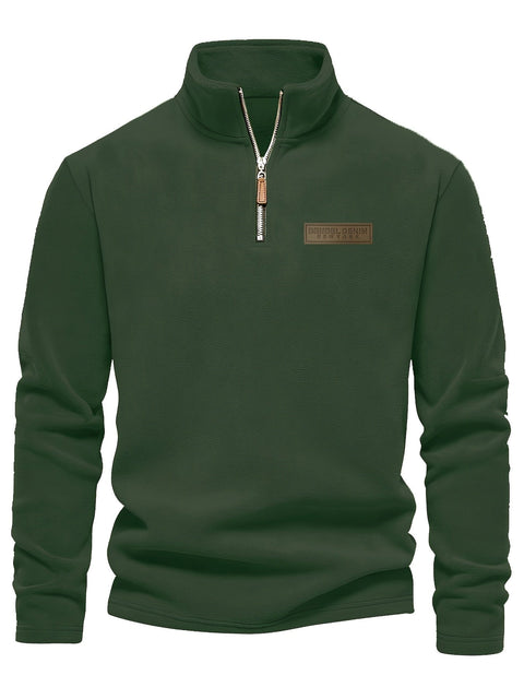 FleeceWarm™ – Herren Winter-Halbzippullover (Regular Fit)
