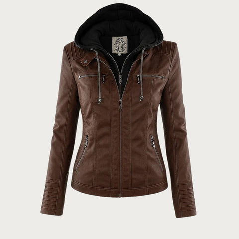 Monika™ | Robuste und elegante Lederjacke