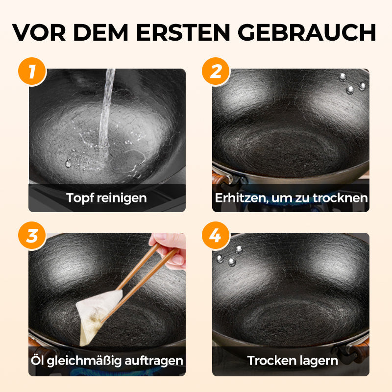 Schwerer Gusseisen-Bräter (unbeschichtet) – perfekt für Sonntagsbraten & knuspriges Brot! ⏲️🥖 50% reduziert – nur solange der Vorrat reicht!