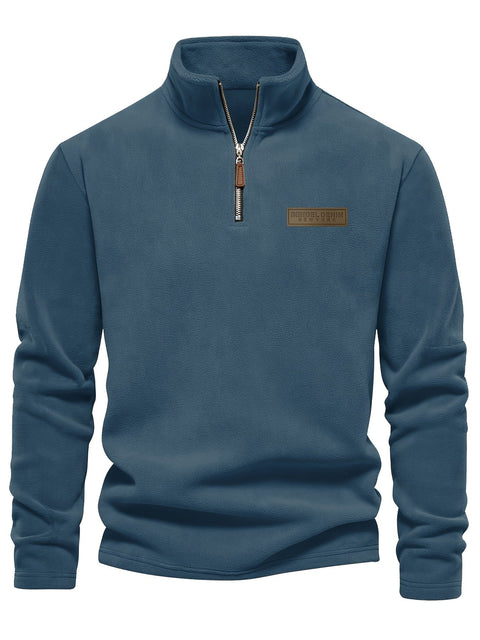 FleeceWarm™ – Herren Winter-Halbzippullover (Regular Fit)
