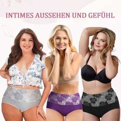 🔥Damen-Slip mit hoher Taille und Bauchkontrolle in Übergröße