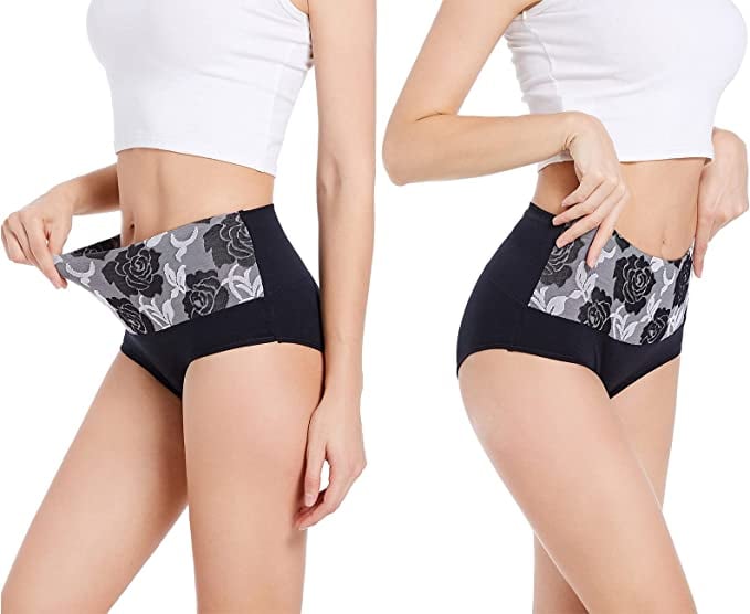 🔥Damen-Slip mit hoher Taille und Bauchkontrolle in Übergröße