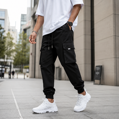 Herren Cargo Streetwear-Hose