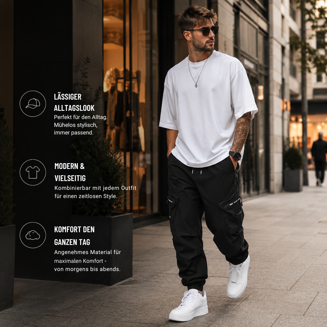 LIAM - Herren Outdoor Cargo-Hose mit Bündchen