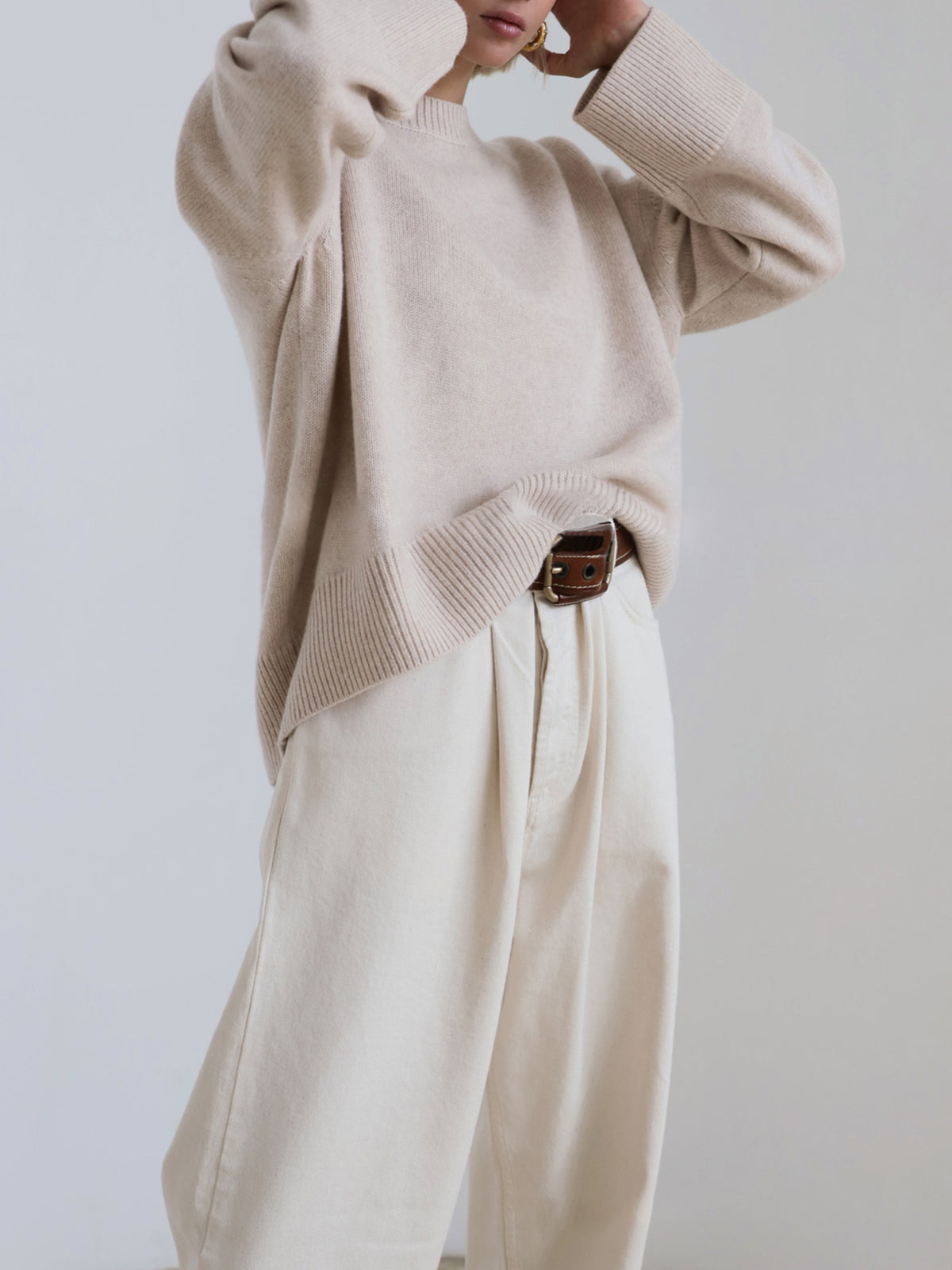Zuckerwatte Oversized Pullover Sweater