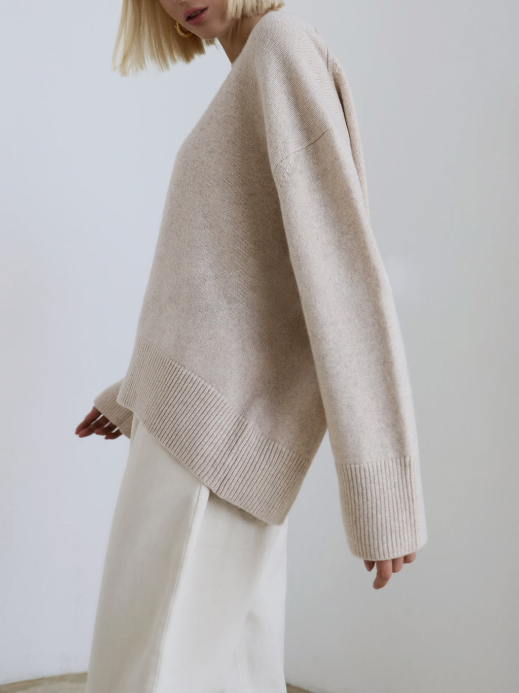 Zuckerwatte Oversized Pullover Sweater