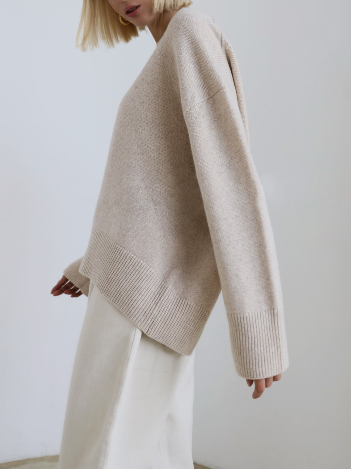 Zuckerwatte Oversized Pullover Sweater