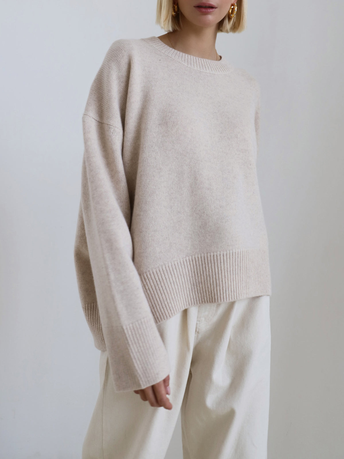 Zuckerwatte Oversized Pullover Sweater