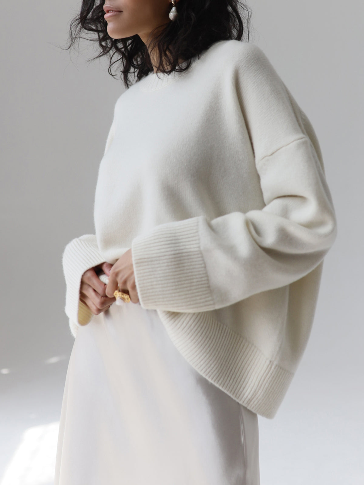 Zuckerwatte Oversized Pullover Sweater