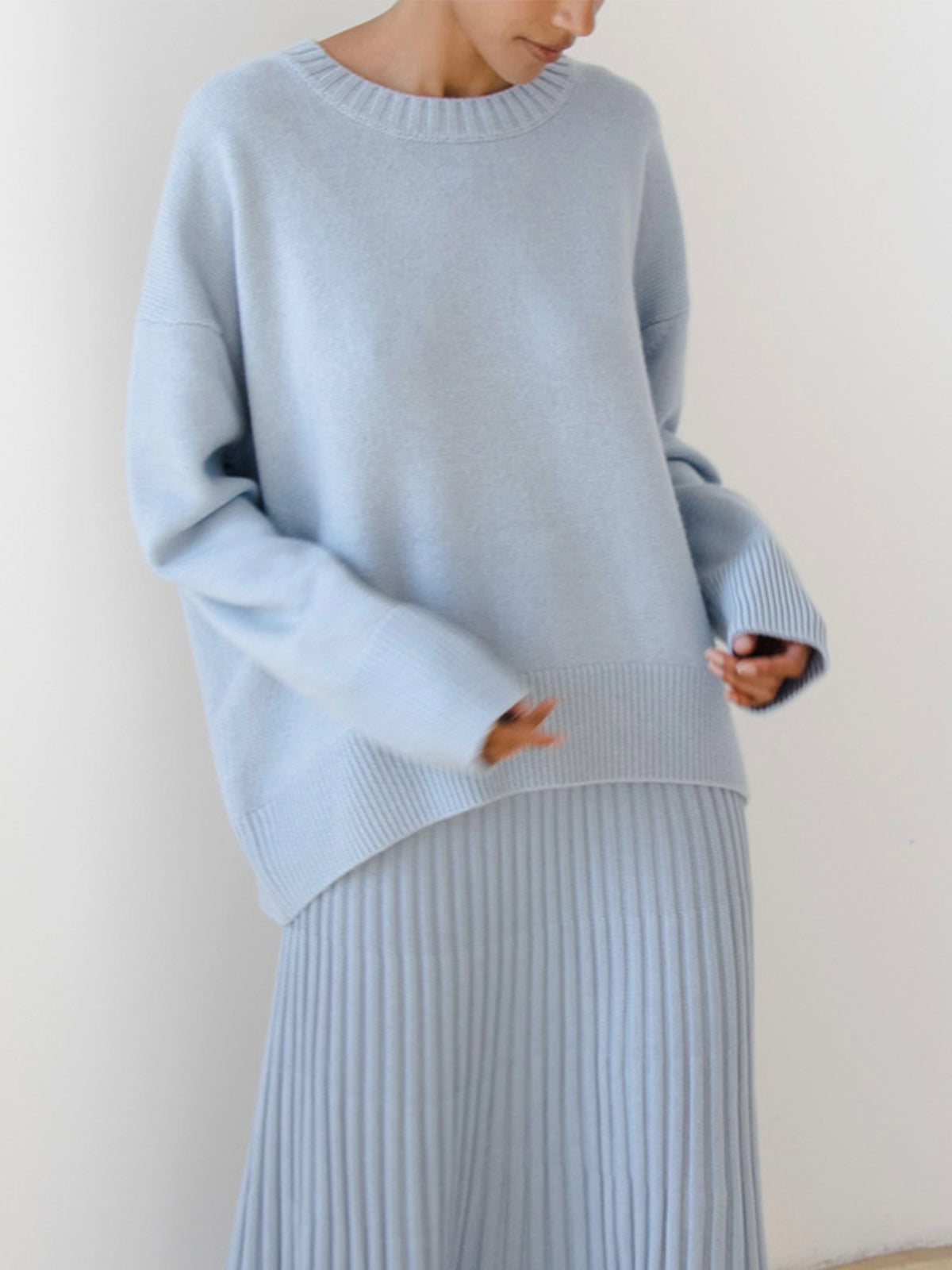 Zuckerwatte Oversized Pullover Sweater