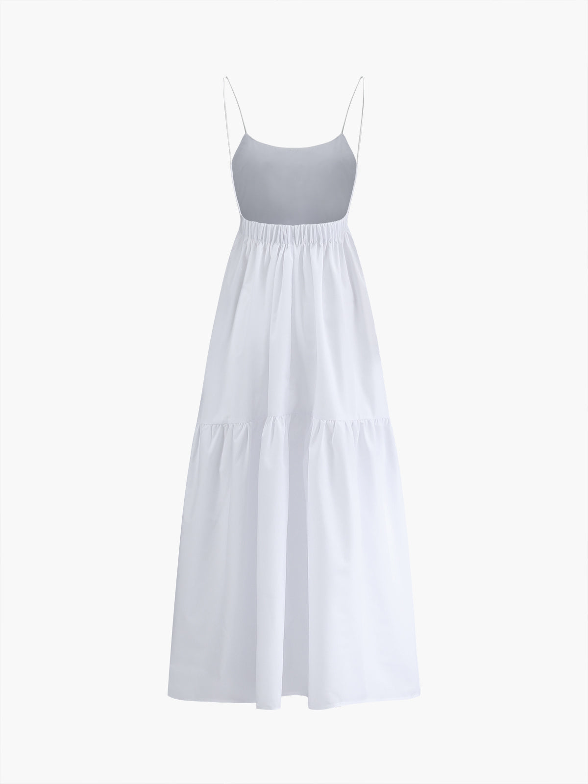 Solides Rückfreies Langkleid