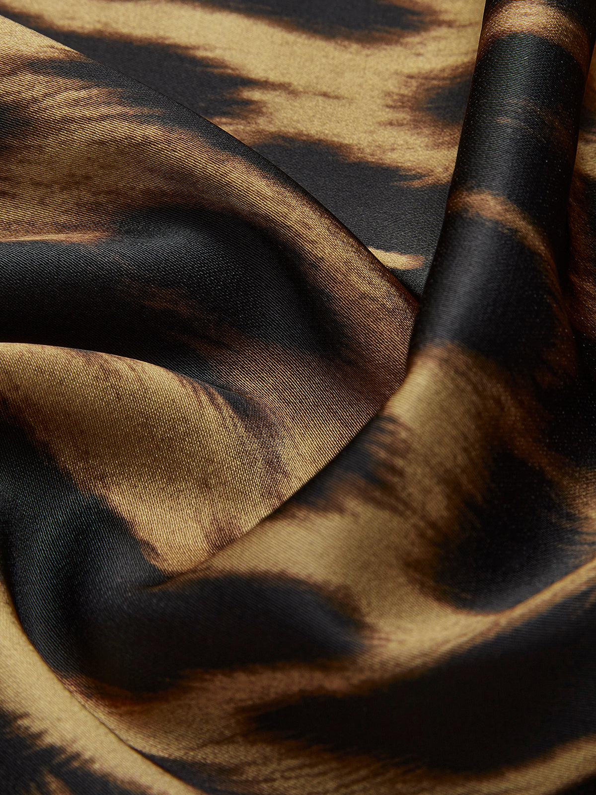 Slim Leopard Print Maxi Rock