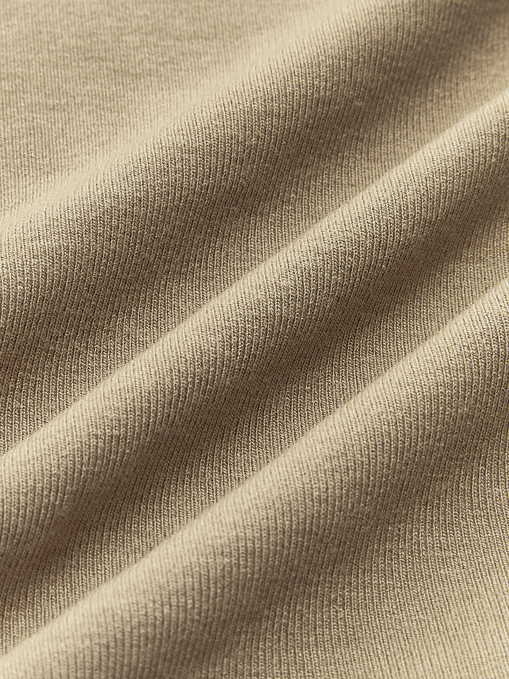 Rippstrick Langarm Asymmetrisches Shirt