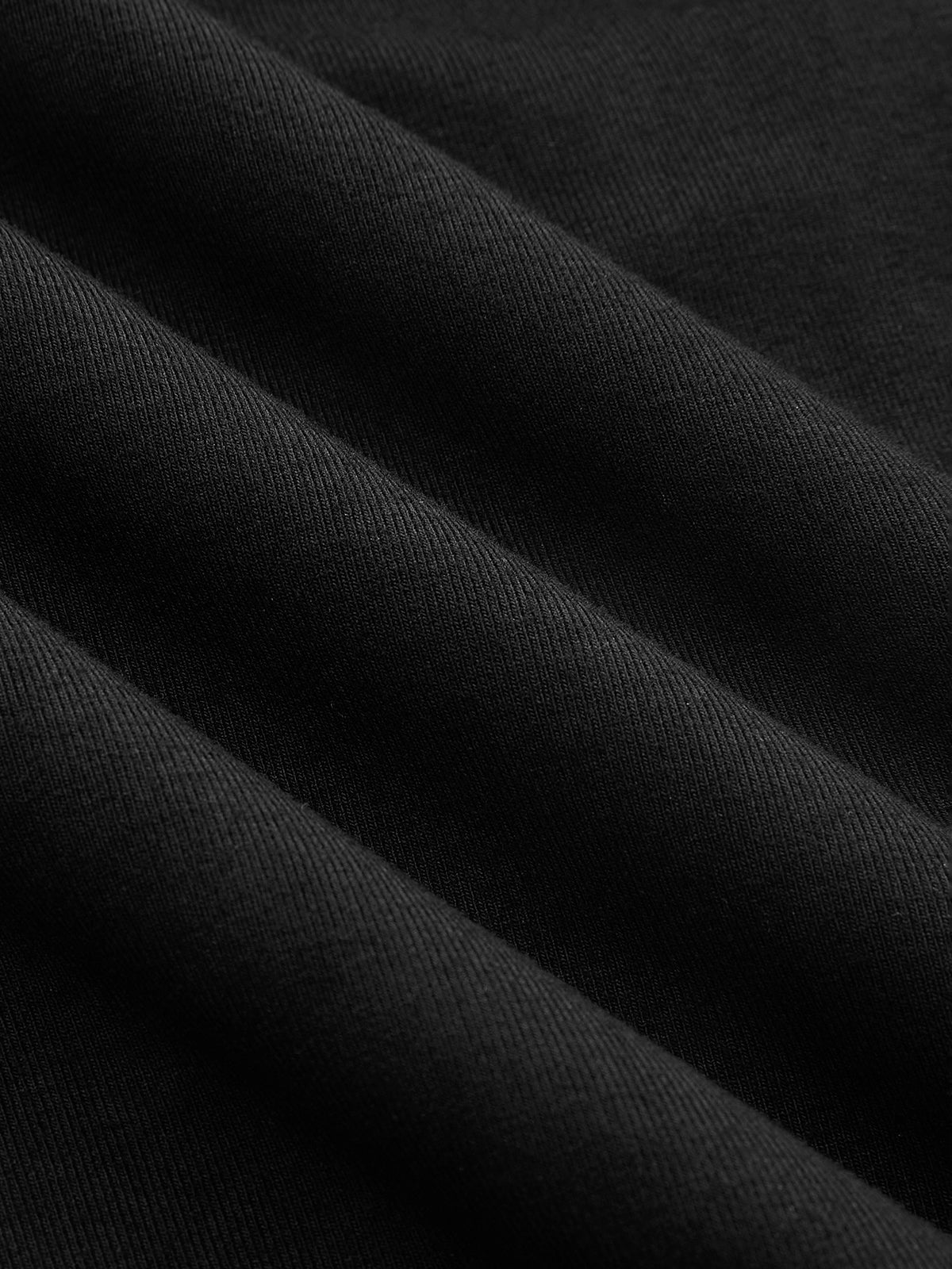 Rippstrick Langarm Asymmetrisches Shirt