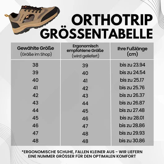 OrthoTrip - Ergonomische Komfortschuhe zur Schmerzlinderung