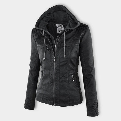 Monika™ | Robuste und elegante Lederjacke