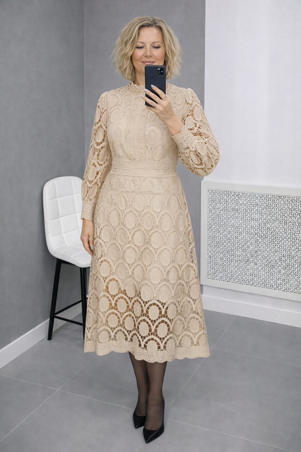 Seravelle – Sinnliches Spitzen-Maxikleid
