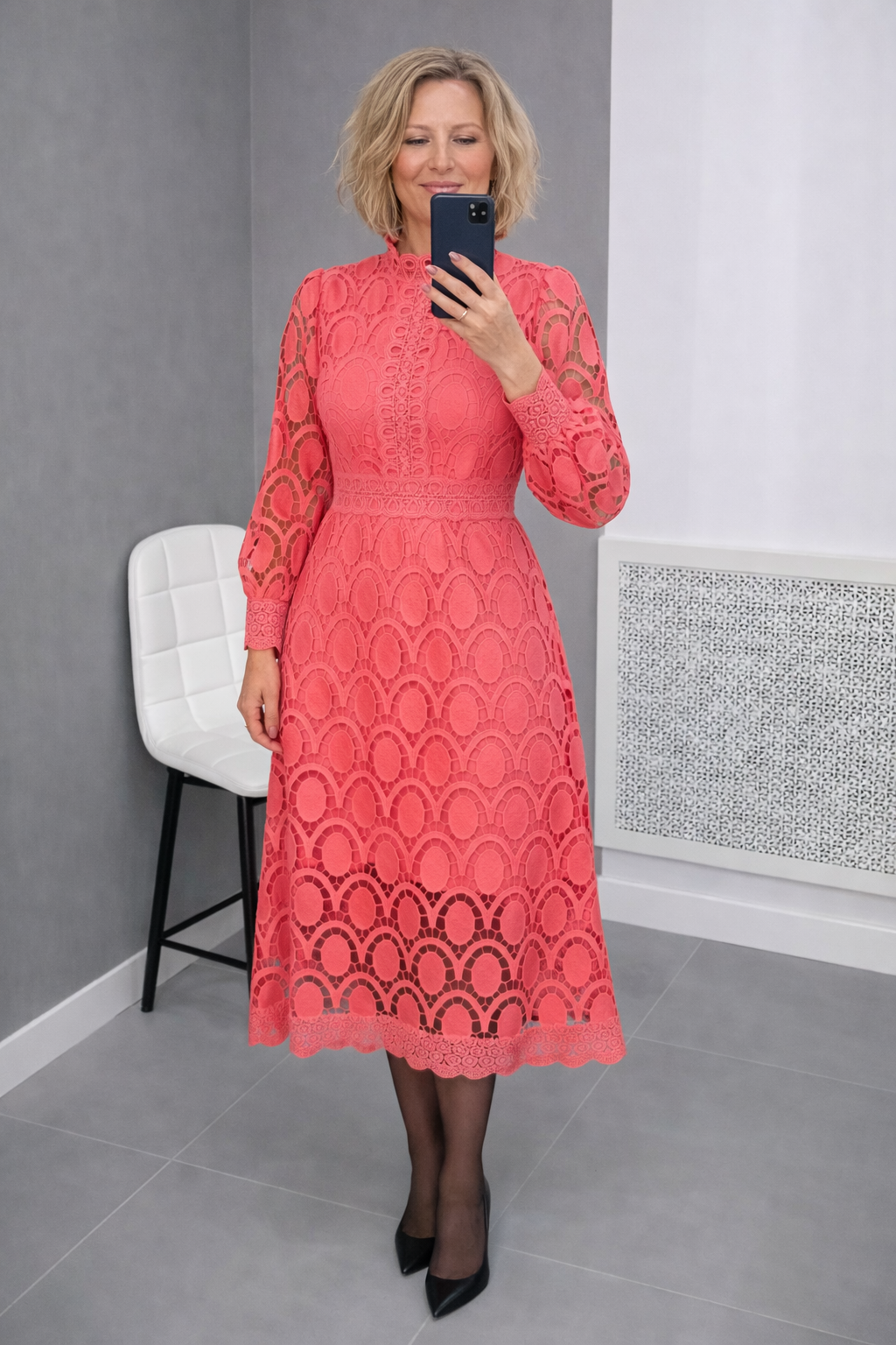 Seravelle – Sinnliches Spitzen-Maxikleid