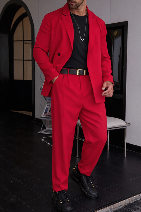 Neu 2026 - Varello – Herren Office & Freizeit 2-Teiler aus Blazer & Hose