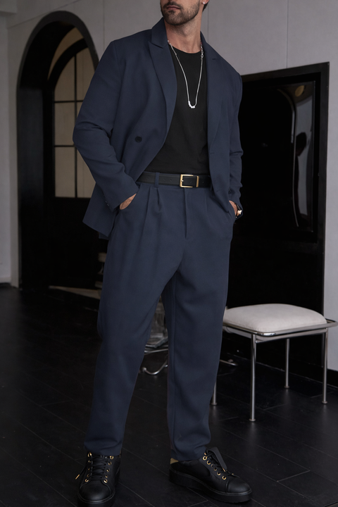 Neu 2026 - Varello – Herren Office & Freizeit 2-Teiler aus Blazer & Hose
