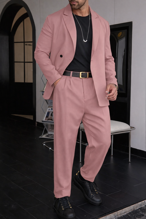 Neu 2026 - Varello – Herren Office & Freizeit 2-Teiler aus Blazer & Hose