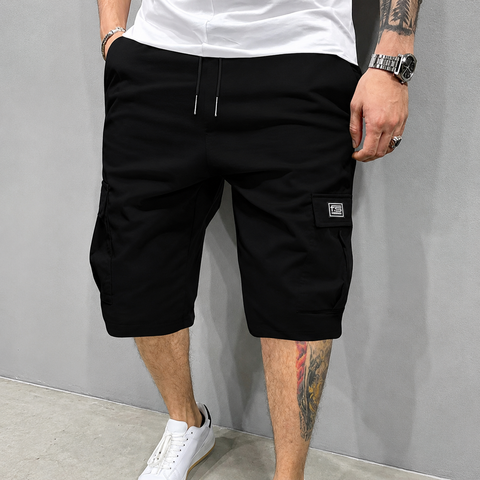 Leichte Cargoshorts – Atmungsaktives Material, sichere Taschen, knielang