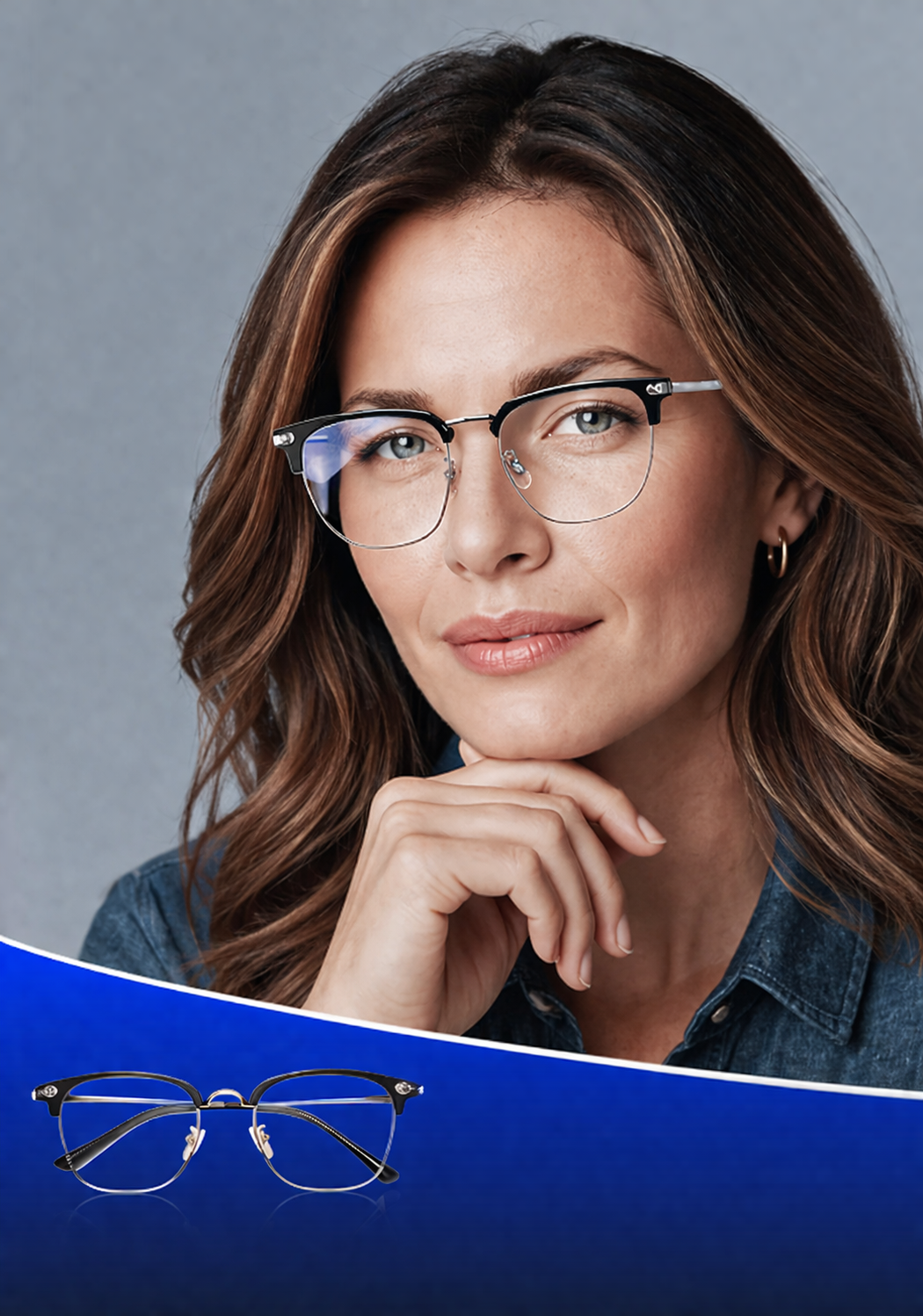 UltraLight Anti-Blaulicht-Lesebrille