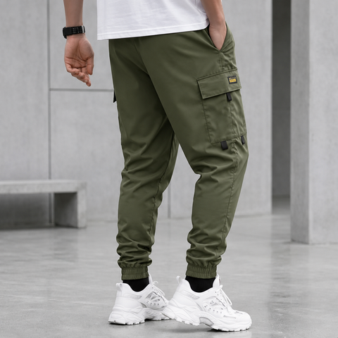 Lässige Cargohose für Herren mit Kordelzug