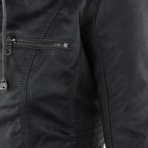 Monika™ | Robuste und elegante Lederjacke