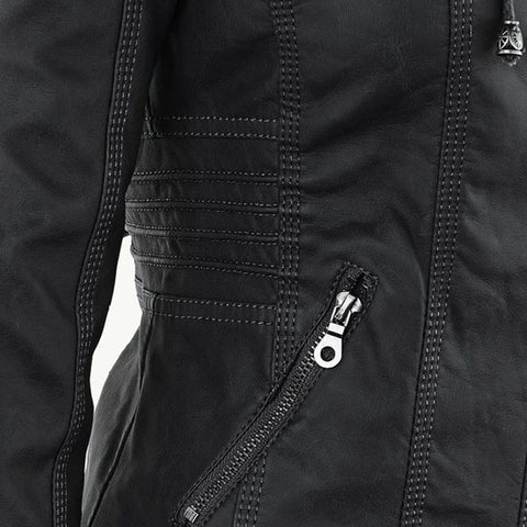 Monika™ | Robuste und elegante Lederjacke