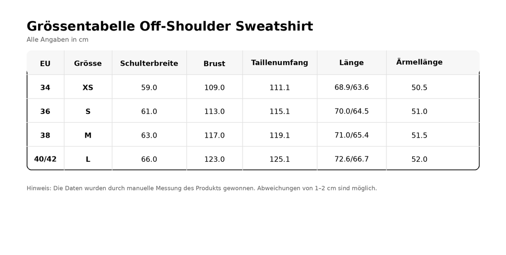 Lässiger Damen-Zweiteiler – Off-Shoulder Sweatshirt & Schlaghose