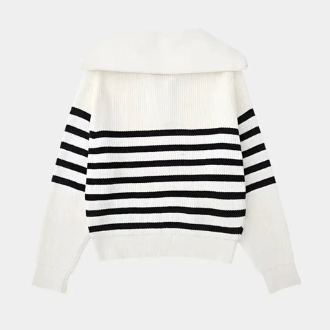 Aaron | Lässiger Pullover mit Reissverschluss