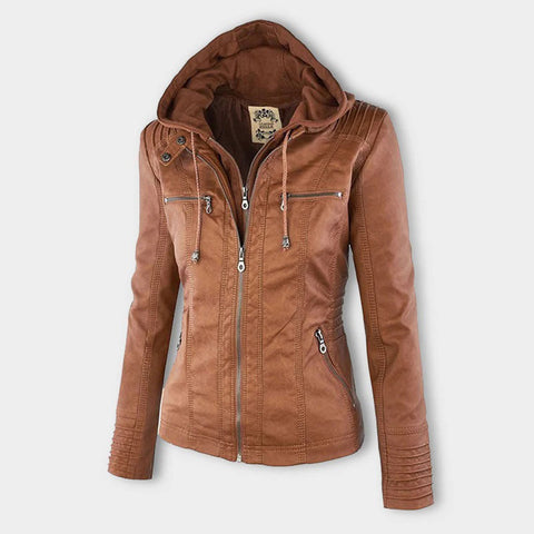Monika™ | Robuste und elegante Lederjacke