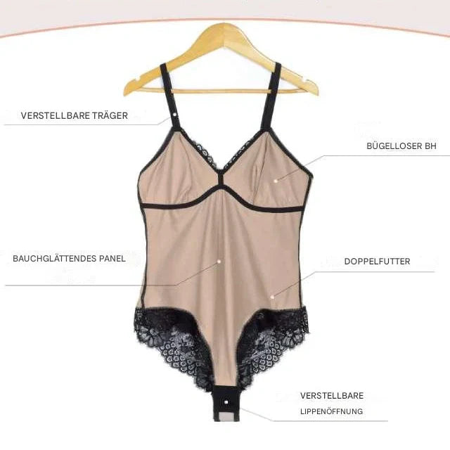 Silhouettea™ – Formender Spitzen-Bodysuit