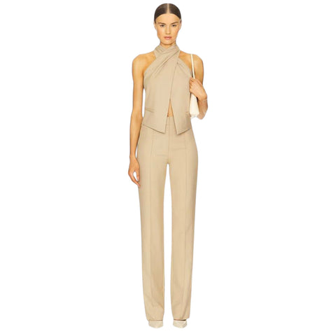 Elouise | Crisscross Halter Neck Tanktop
