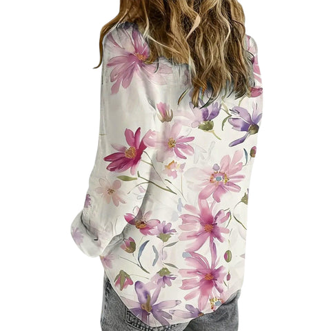 Gaida | Luftige Blumenbluse für den Sommer