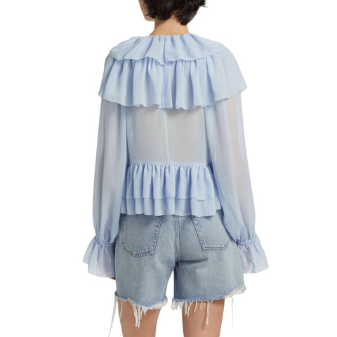 Celestina | Lässiges Rüschenshirt