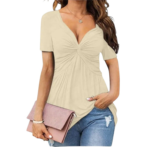 Elira | Elegantes V-Ausschnitt Top