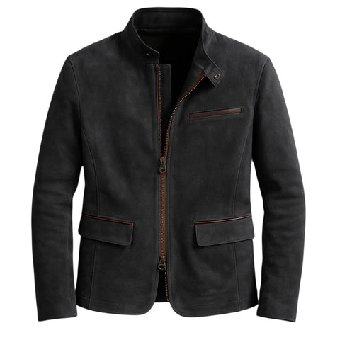 Plamen | Wildleder Jacke mit Taschen