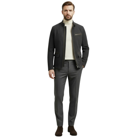 Plamen | Wildleder Jacke mit Taschen