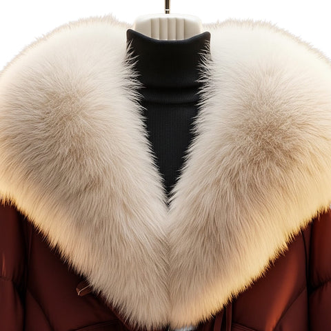 Enina | Stilvolle Jacke mit Kunstfellkragen