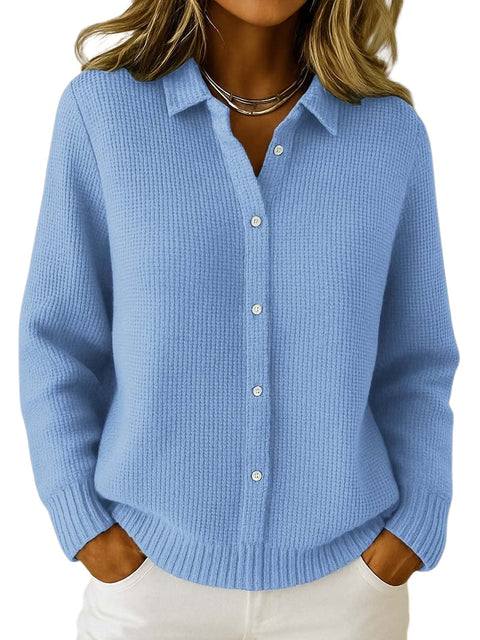 Nofar | Klassische Strickjacke mit Knopfleiste